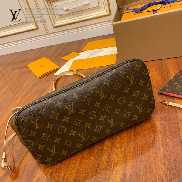 經典選藏|M41178 NEVERFULL 購物袋|經典細節實拍視角